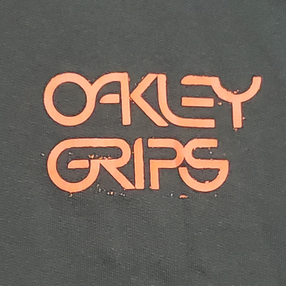 OAKLEY O-Grip Logo Full Zip-up Hoodie Dark Brush Men's Size XXL - Picture 7 of 14